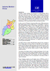 Industry Monitor - May 2009 - Odisha